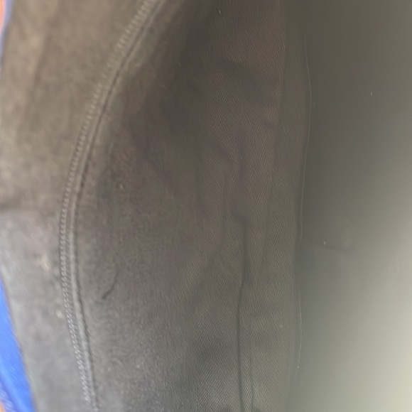 Vintage Navy woven shoulder bag | genuine leather | made in India - Picture 4 of 9